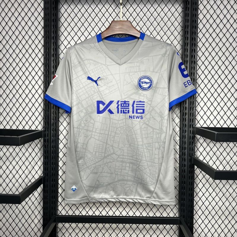 24/25  Deportivo Alavés Away Football Jersey