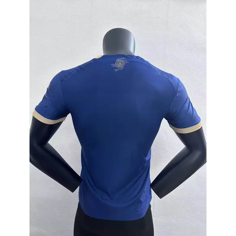 2023 Player Version Manchester City Chinese New Year Commemorative Edition Blue Football Shirt 1:1 Thai Quality