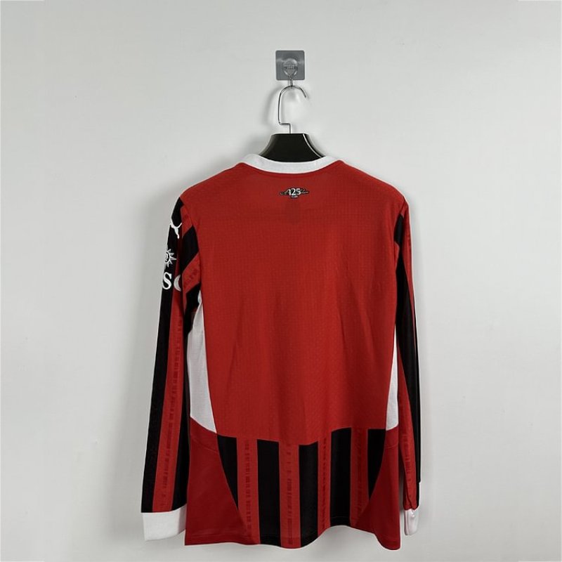 AC Milan 24/25 Home Long Sleeve Shirt