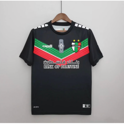 Palestino 2022-2023 Away Kit Black