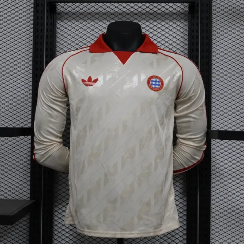 Player Edition - Bayern Munich 24/25 Retro Long Sleeve Shirt