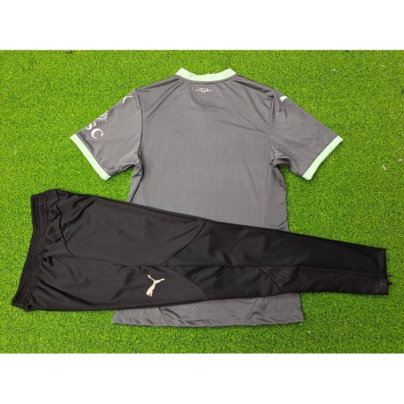 Adult Set 2024-2025 AC Milan Second Away Tracksuit 1:1 Thai Quality Set