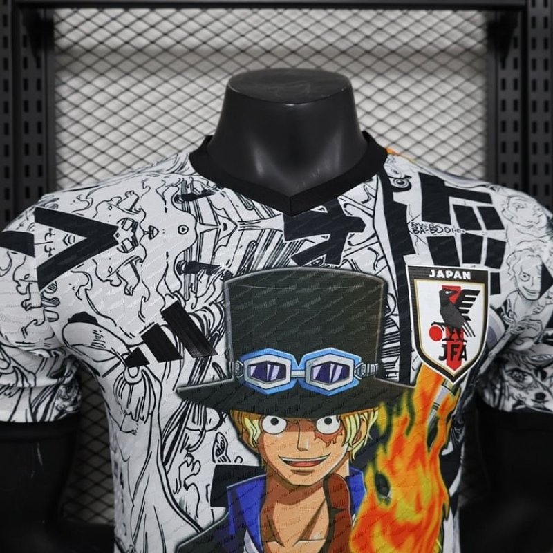 25/26 Player Edition Japan One  Piece Sabo Special Edition Football Jersey