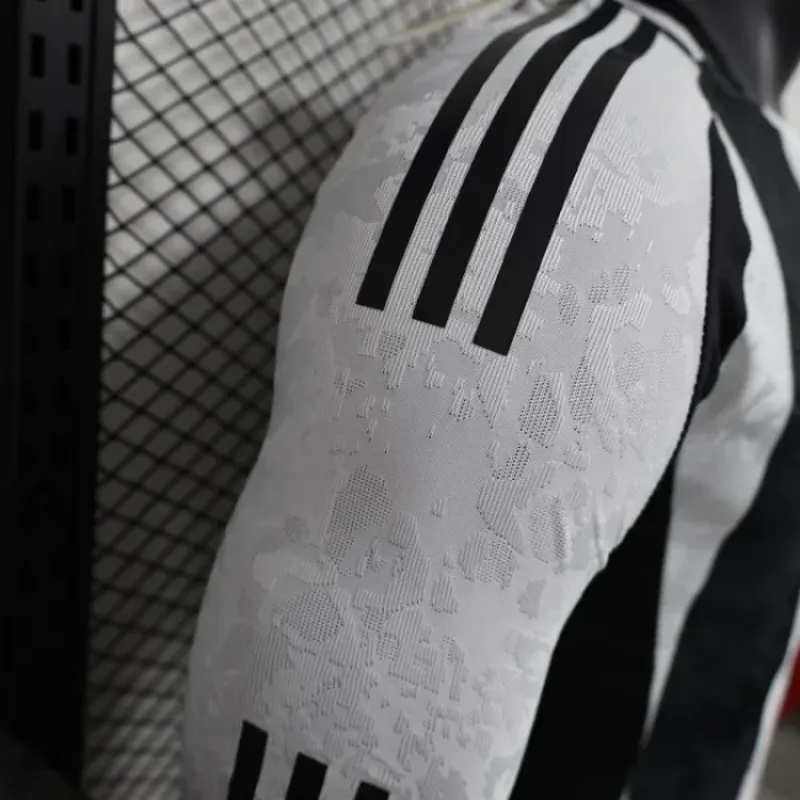 2024/2025  Player Version long sleeve Juventus home football jersey