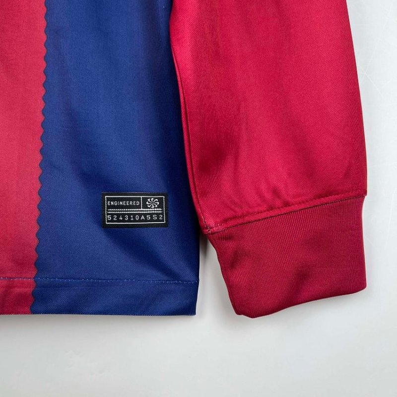 2023/2024 Long Sleeve Barcelona Home 1:1 Thai Quality