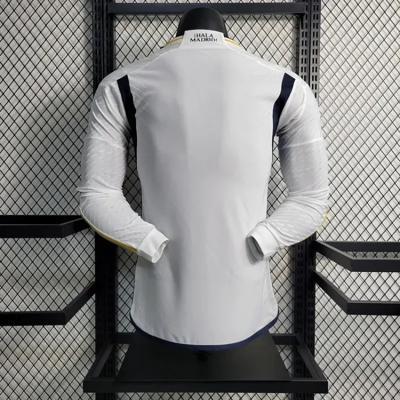 2023/2024 Long Sleeve Player Version Real Madrid Home