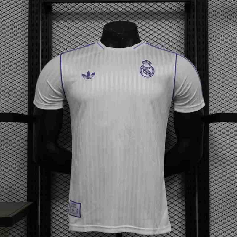 Player Version Real Madrid 2025 Retro Football Jersey