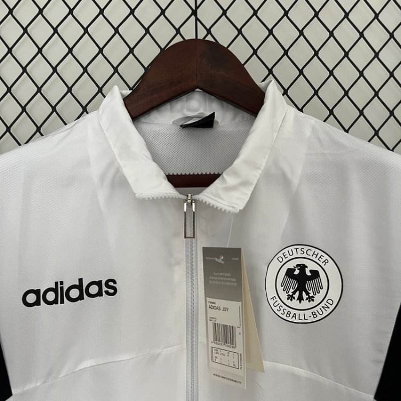 2024 Germany Windbreaker Football Shirt White