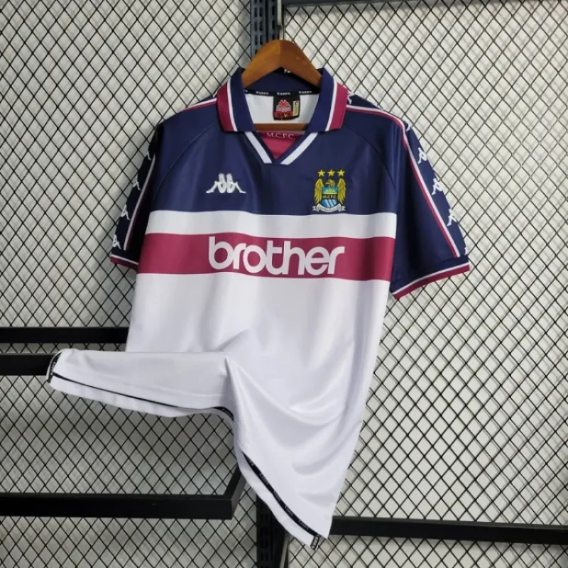 Retro 1997-98 Manchester City away Jersey