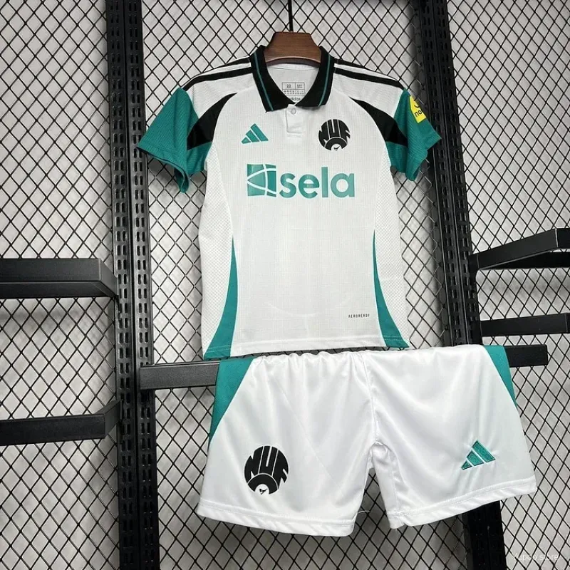 24/25 Kids Newcastle United Away White Jersey 1:1 Thai Quality