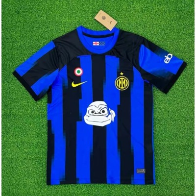 2023/2024 Inter Milan Home Ninja Turtle Edition Football Jersey1:1 Quality Thai