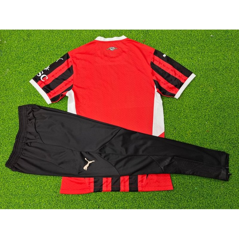 Adult Set 2024-2025 AC Milan Home Tracksuit 1:1 Thai Quality Set