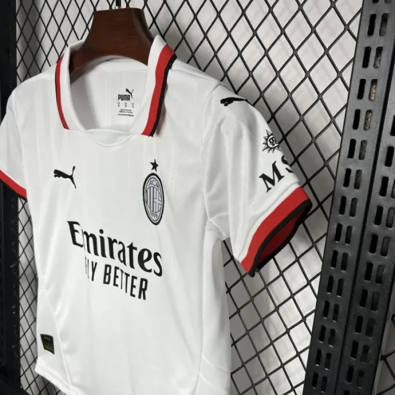 Kids AC Milan Away Jersey 24/25 Football Kit