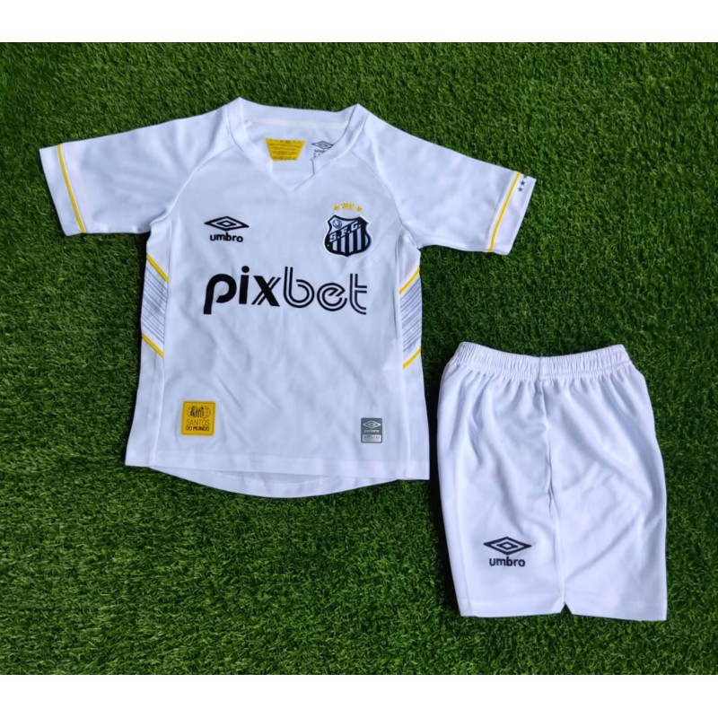 2023/2024 Santos Home Football Shirt Kids Size