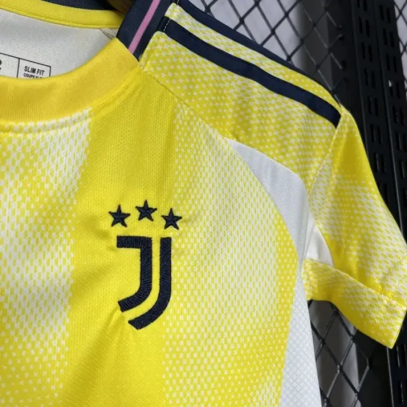 Juventus Away Shirt 24/25 Football Kit for Kids