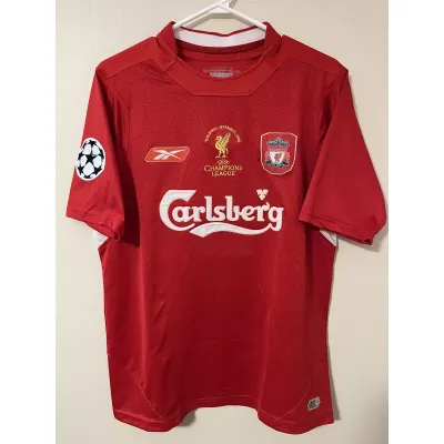 2004/2005 Retro Liverpool Football Shirt Home 1:1 Thai Quality