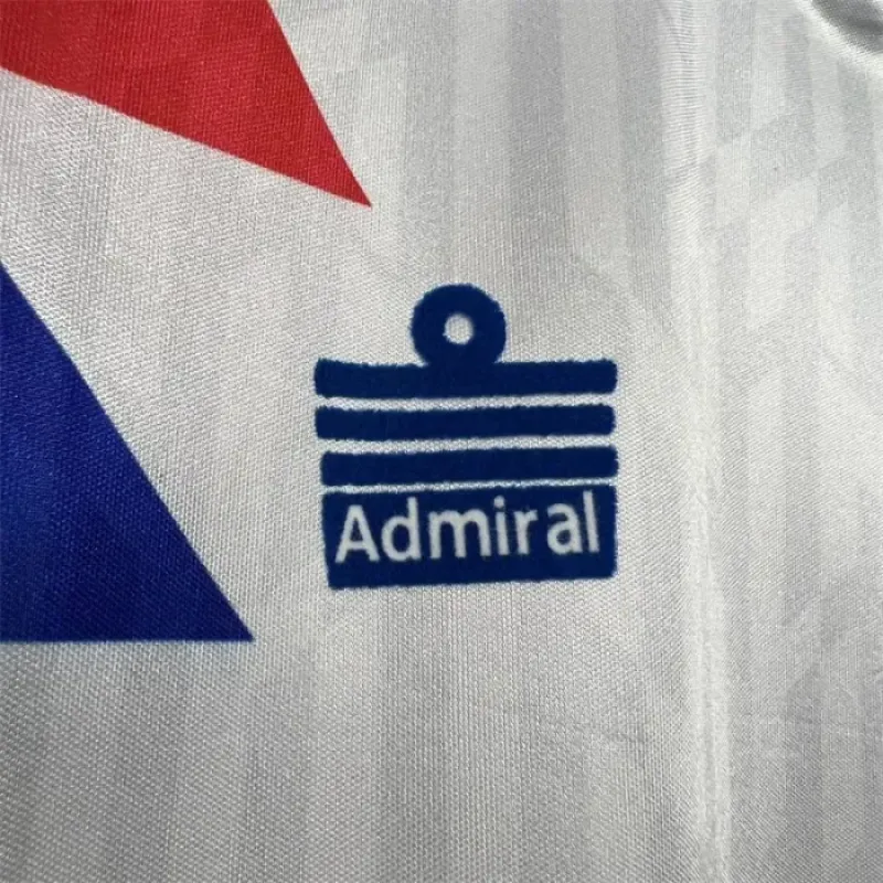 Retro Rangers Away Kit 1990 1992 Football Jersey