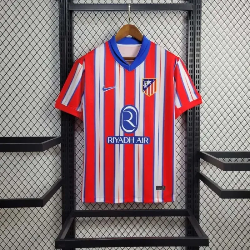 24/25 Atletico Madrid Home Soccer Jersey