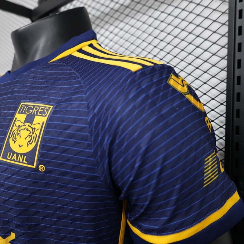 2023/2024 Player Version Tigres Away Football Shirt 1:1 Thai Quality