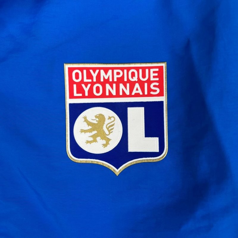 2023/2024 Lyon Reversible WindbreakerBlue-whiteSoccer Jersey 1:1 Thai Quality