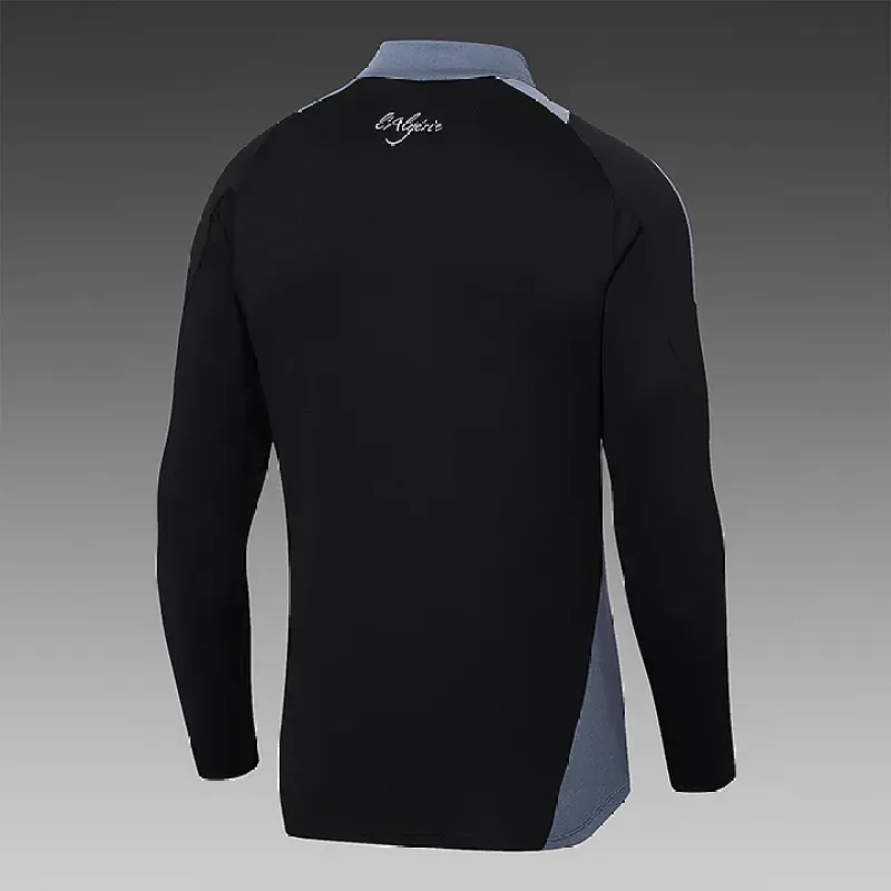 2024-25 Black Algeria Football Half Pull Training Suit