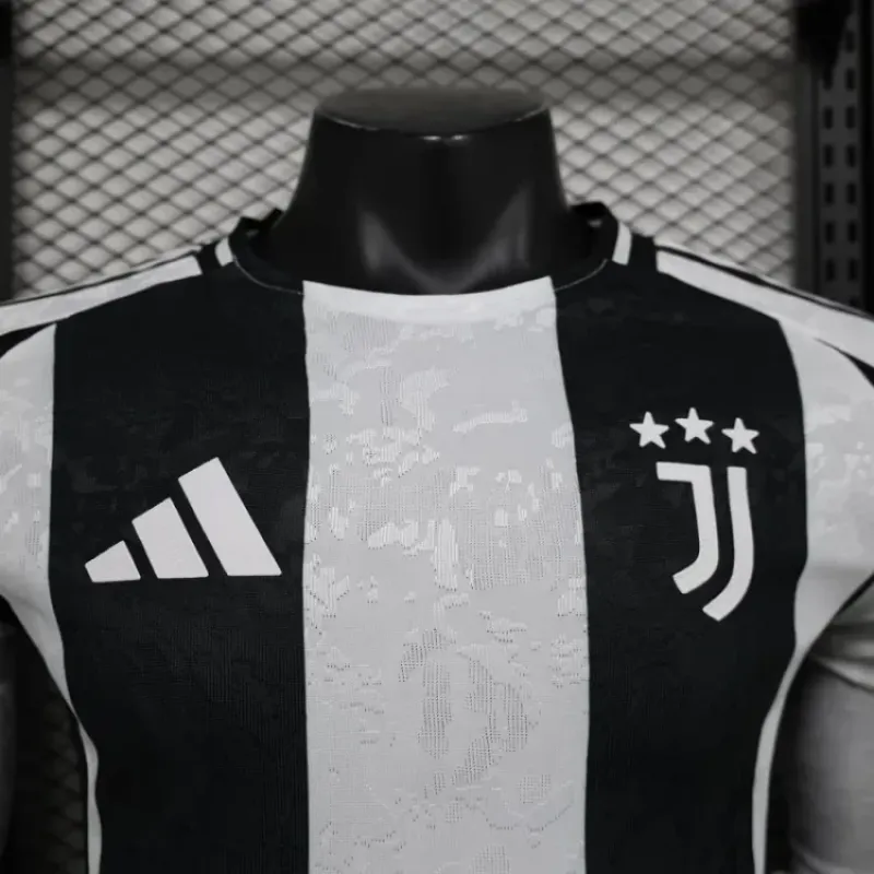 2024/2025  Player Version long sleeve Juventus home football jersey