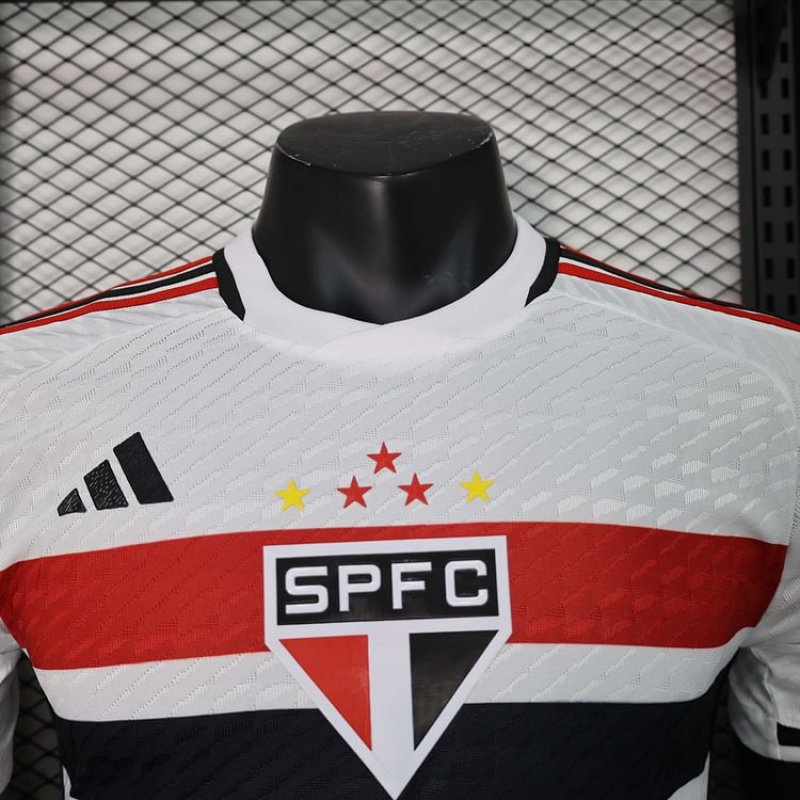 2023/2024 Player Version São Paulo Home Jersey 1:1 Thai Quality