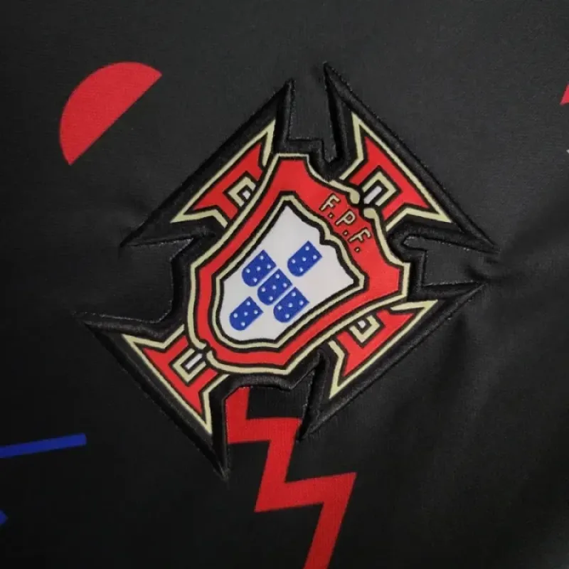 24/25 Portugal Black Training Kit  Euro Cup 2024 Football Jersey