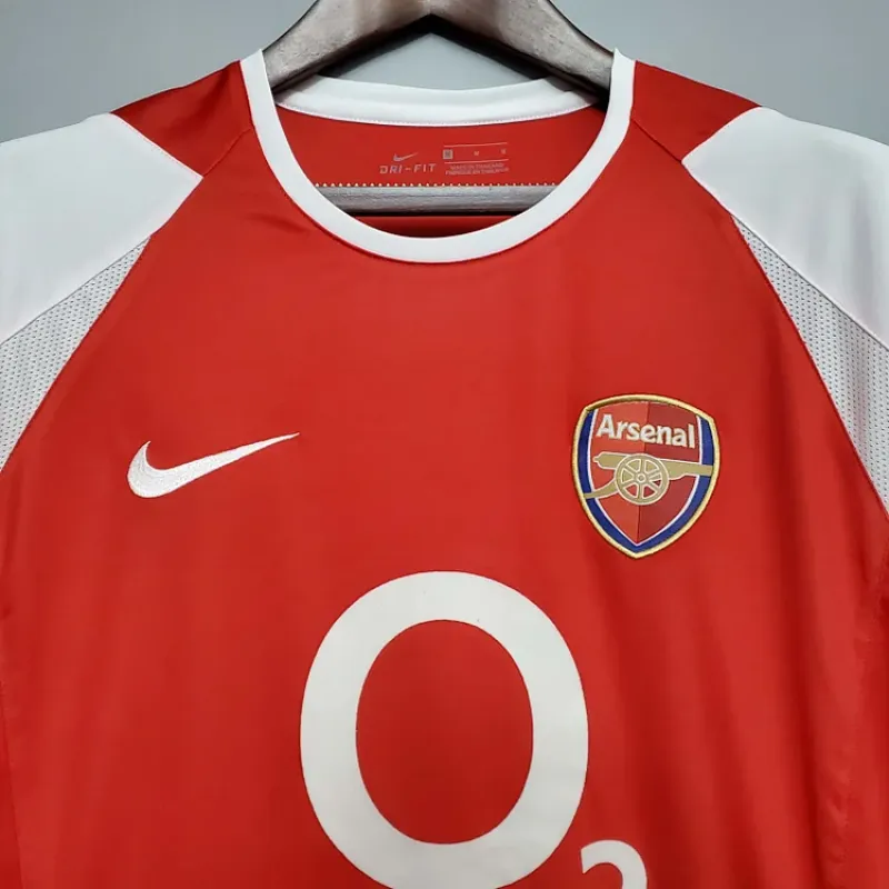 2002/2004 Retro Arsenal Home Football Shirt 1:1 Thai Quality