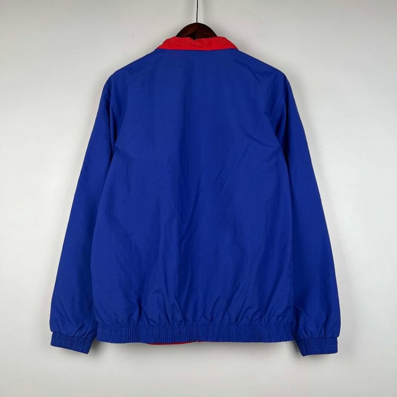 2023-2024 Juventus Reversible WindbreakerBlue-redSoccer Jersey 1:1 Thai Quality