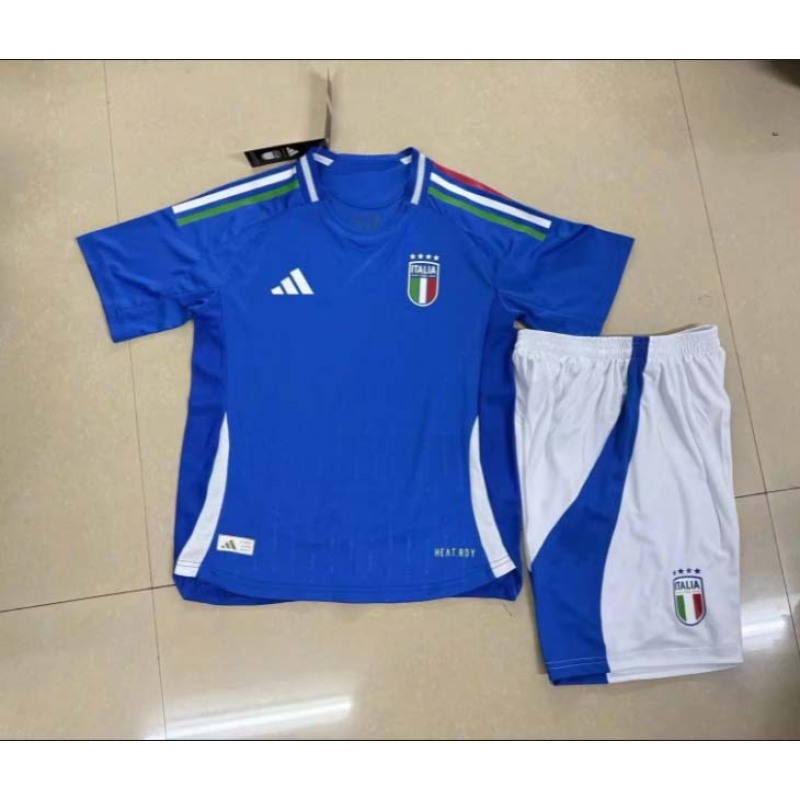2024 Italy National Team Home Football Shirt 1:1 Thai Quality Kids Size
