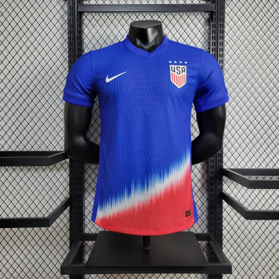 Player USA Away Kit 24/25 Copa America 2024 Football Jersey