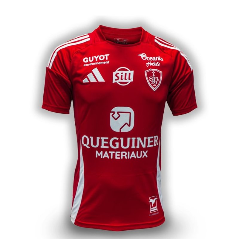24/25  Stade Brestois Home Football Jersey