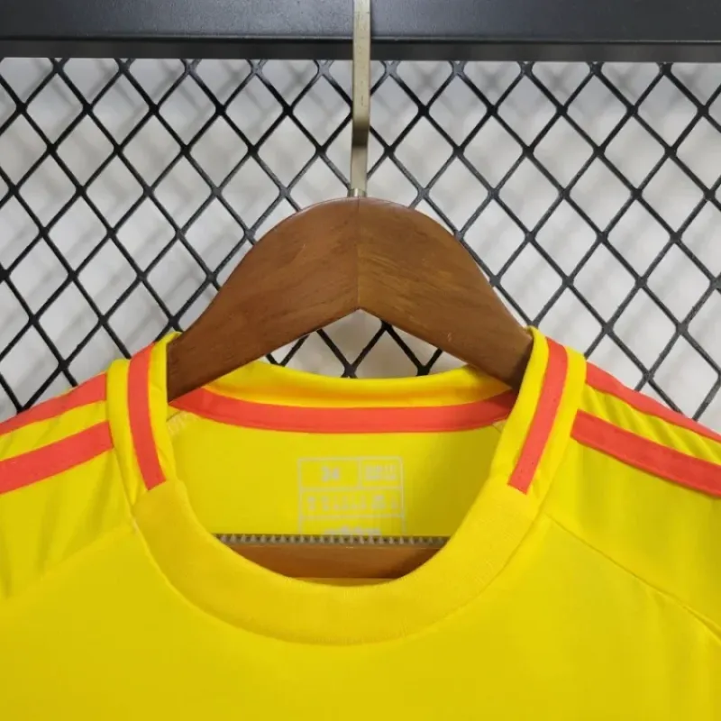 Kids Colombia Home Kit 24/25 Copa America 2024
