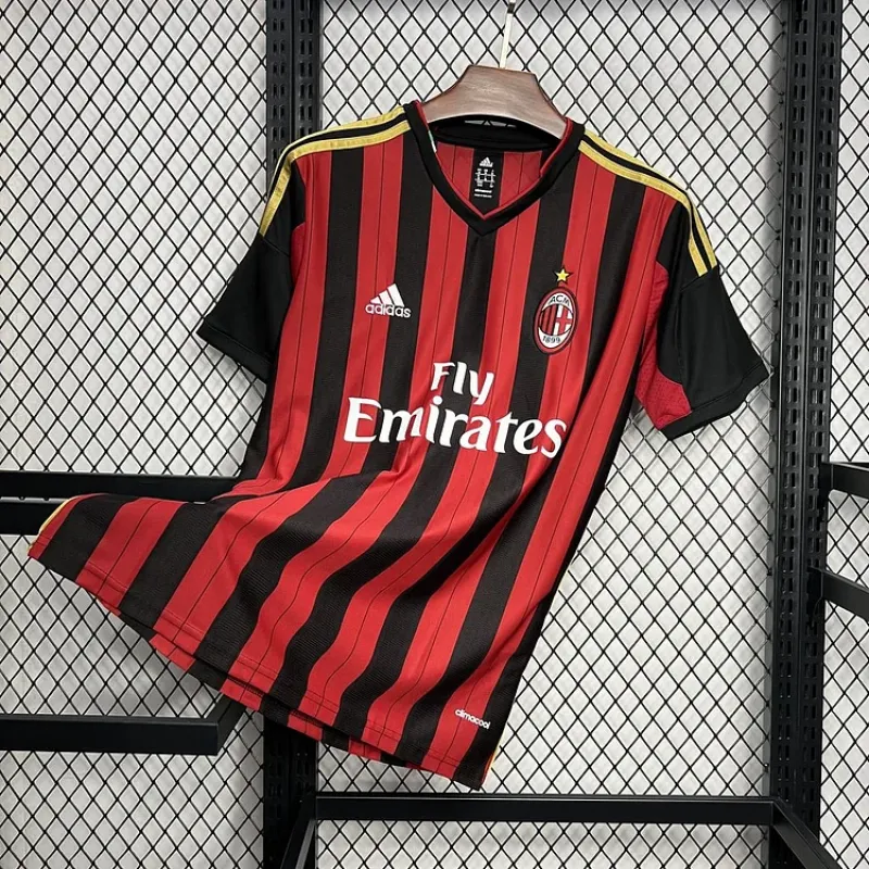 2013/2014 Retro AC Milan Home Football Shirt 1:1 Thai Quality