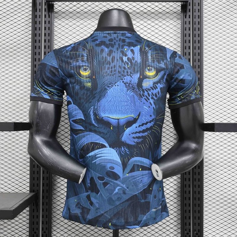 24/25 Brazil Blue Lion Special Edition Player Football Jersey