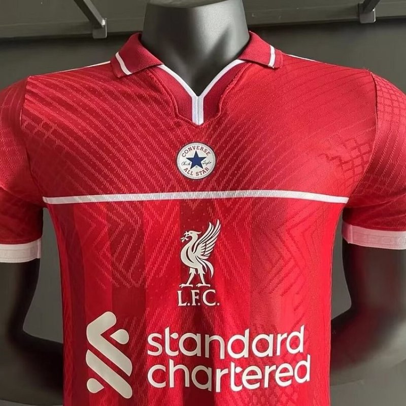24/25 Liverpool and Converse joint jersey