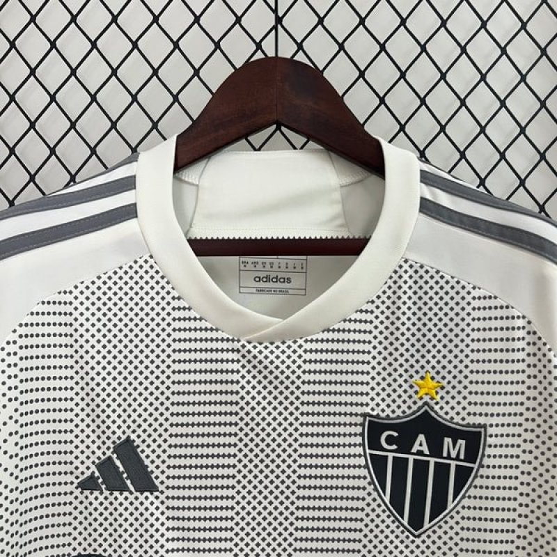 2024/25 Atletico Mineiro Away White Fans Soccer jersey
