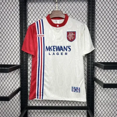 Retro Rangers Away Kit 1996 1997 Football Jersey
