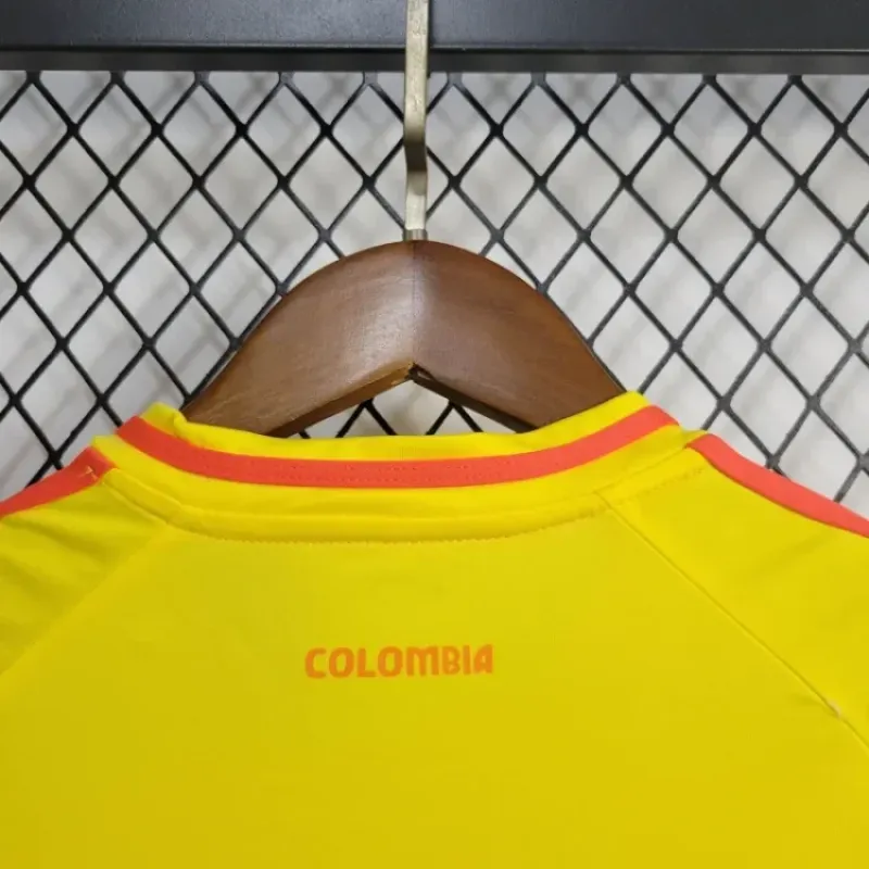 Kids Colombia Home Kit 24/25 Copa America 2024