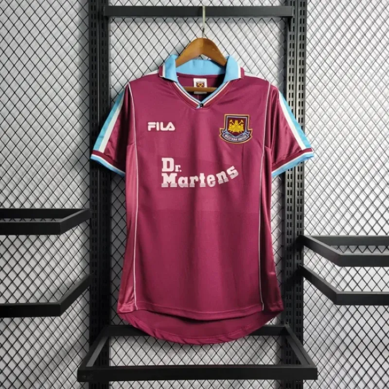 1999/2000 Vintage West Ham United Home Football Shirt