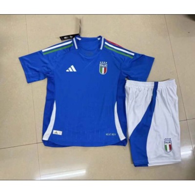 2024 Italy National Team Home Football Shirt 1:1 Thai Quality Kids Size