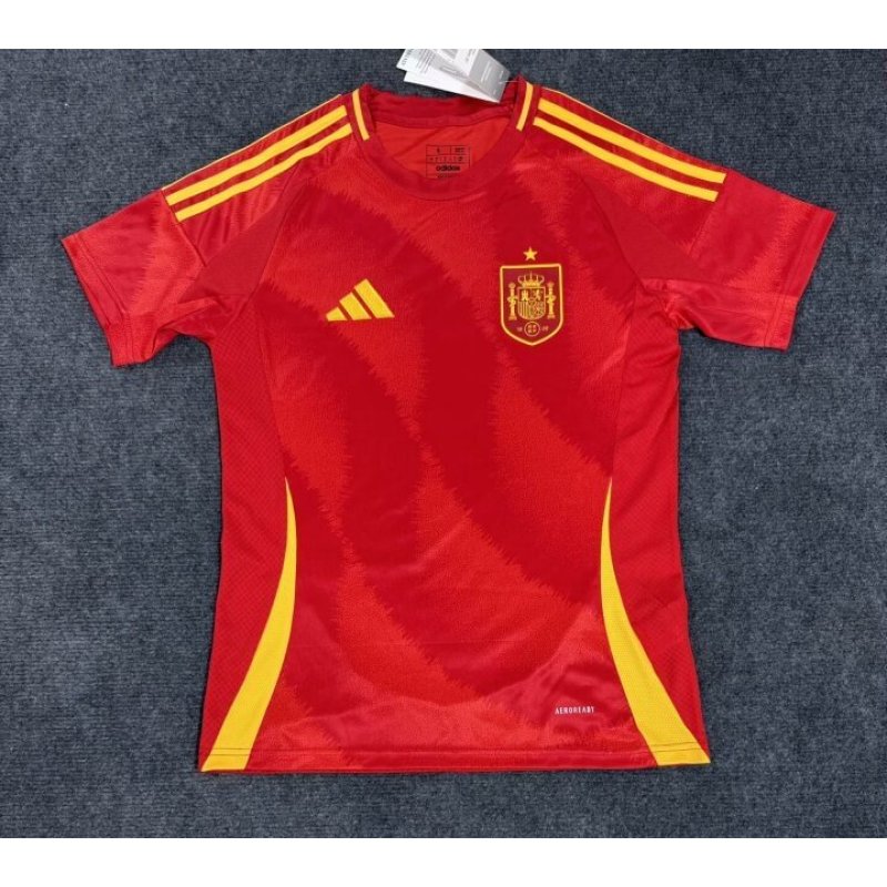 Spain Home Kit 24/25 Euro Cup 2024 Football Jersey