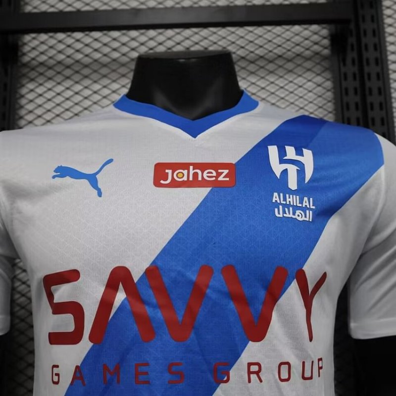 2023/2024 Player Version Al Hilal SFC Away Football Shirt