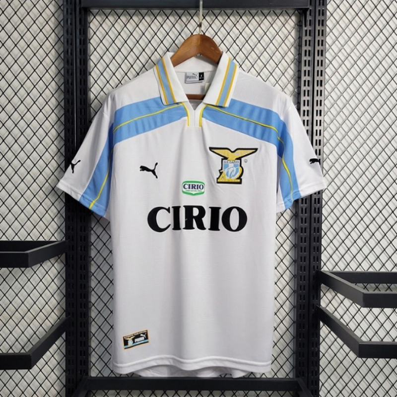 99-00 Retro Lazio Away Soccer Jersey 1:1 Thai Quality