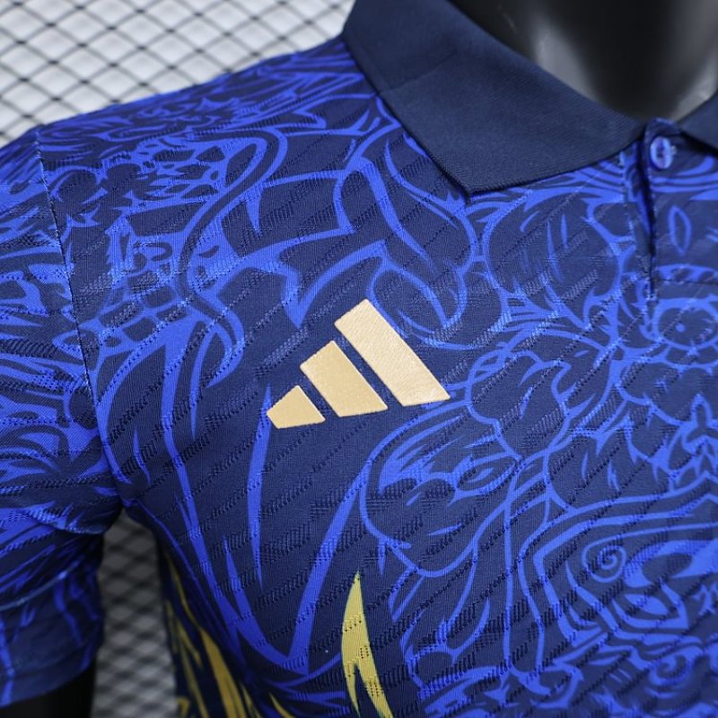 2024-2025 Real Madrid Special Edition Player's Edition Blue Jersey 1:1 Thailand Quality