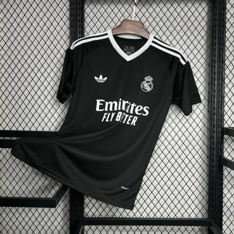 Real Madrid Black Jersey 24/25 Football Kit