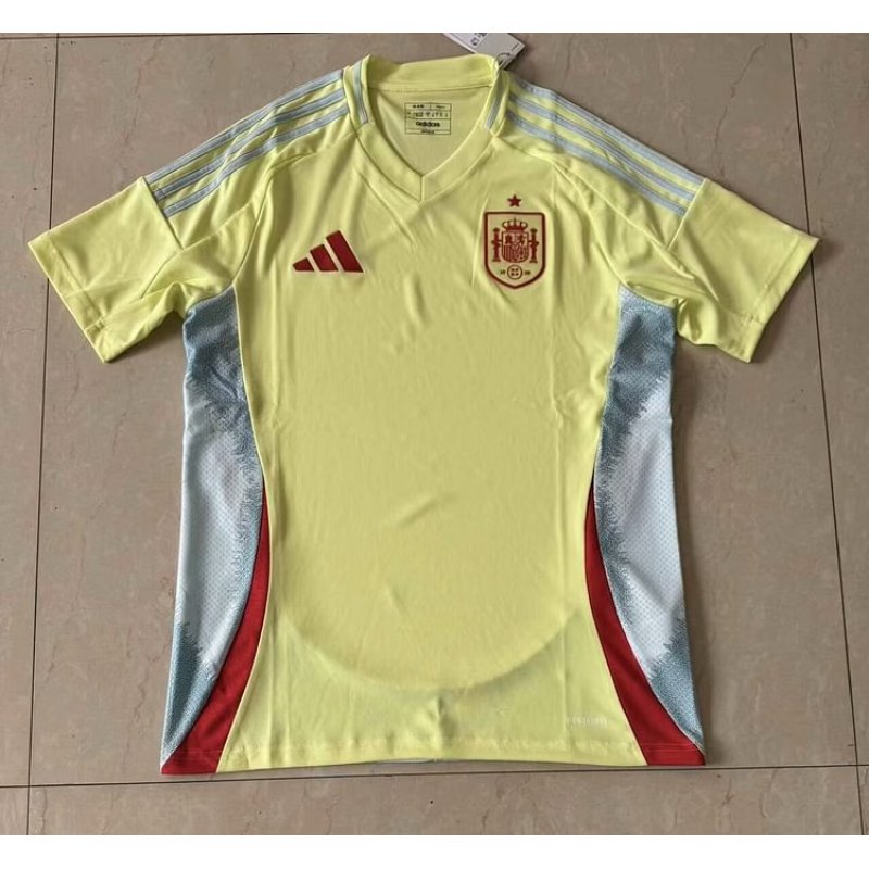 Spain Away Kit 24/25 Euro Cup 2024 Football Jersey