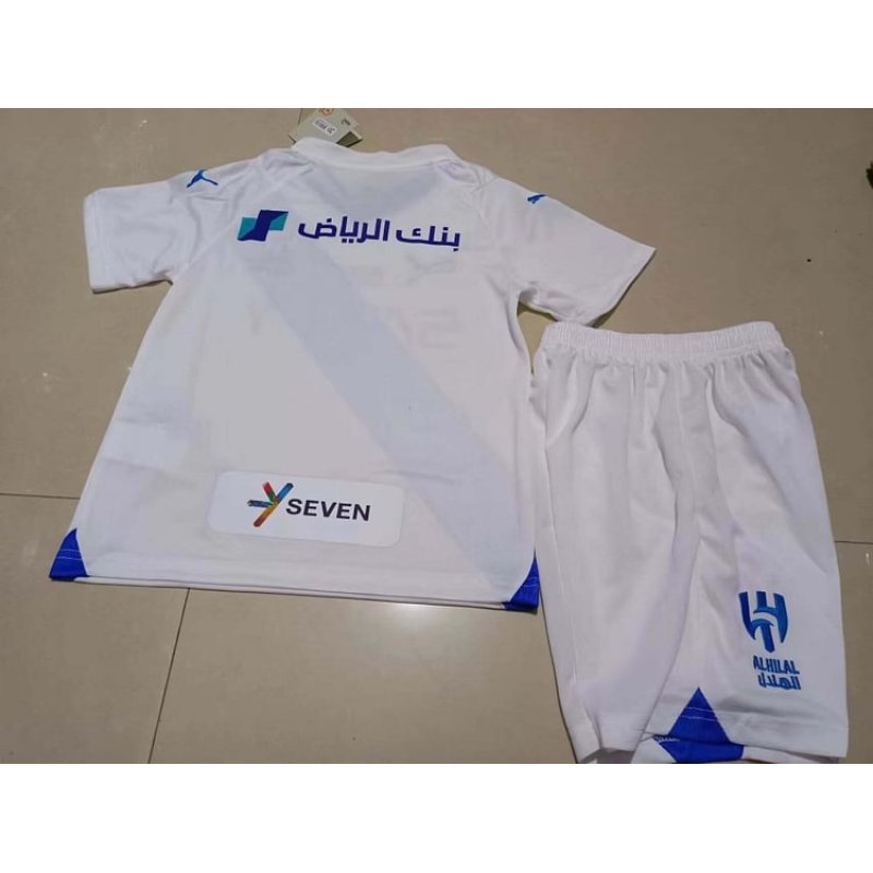 2023/2024 Al-Hilal Saudi Away Football Shirt Kids Size