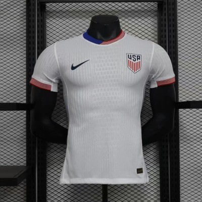 Player USA Home Kit 24/25 Copa America 2024 Football Jersey